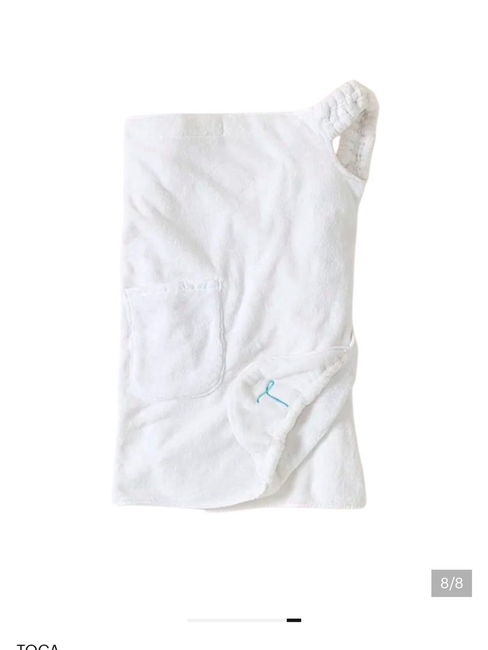 Wearable Bath Toga Towel EUC